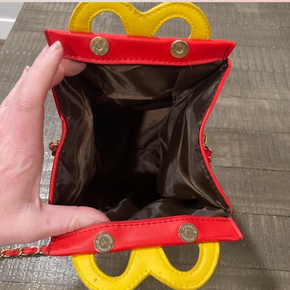 Dolls Kill Red and Yellow Crossbody Bag - Picture 6 of 6